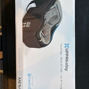 UPPAbaby Mess Travel Bag - Black and Gray